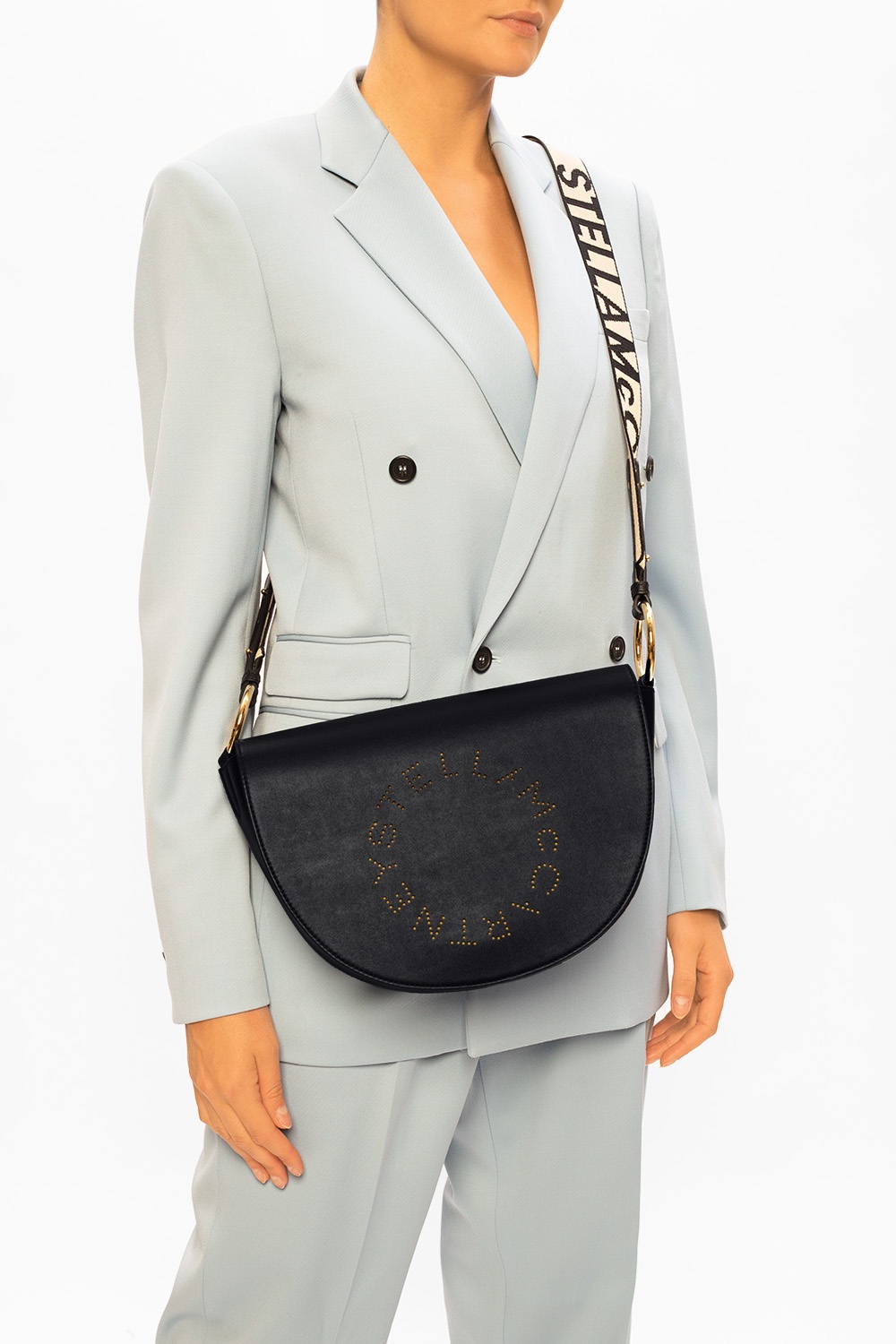 Stella mccartney 2025 marlee logo bag